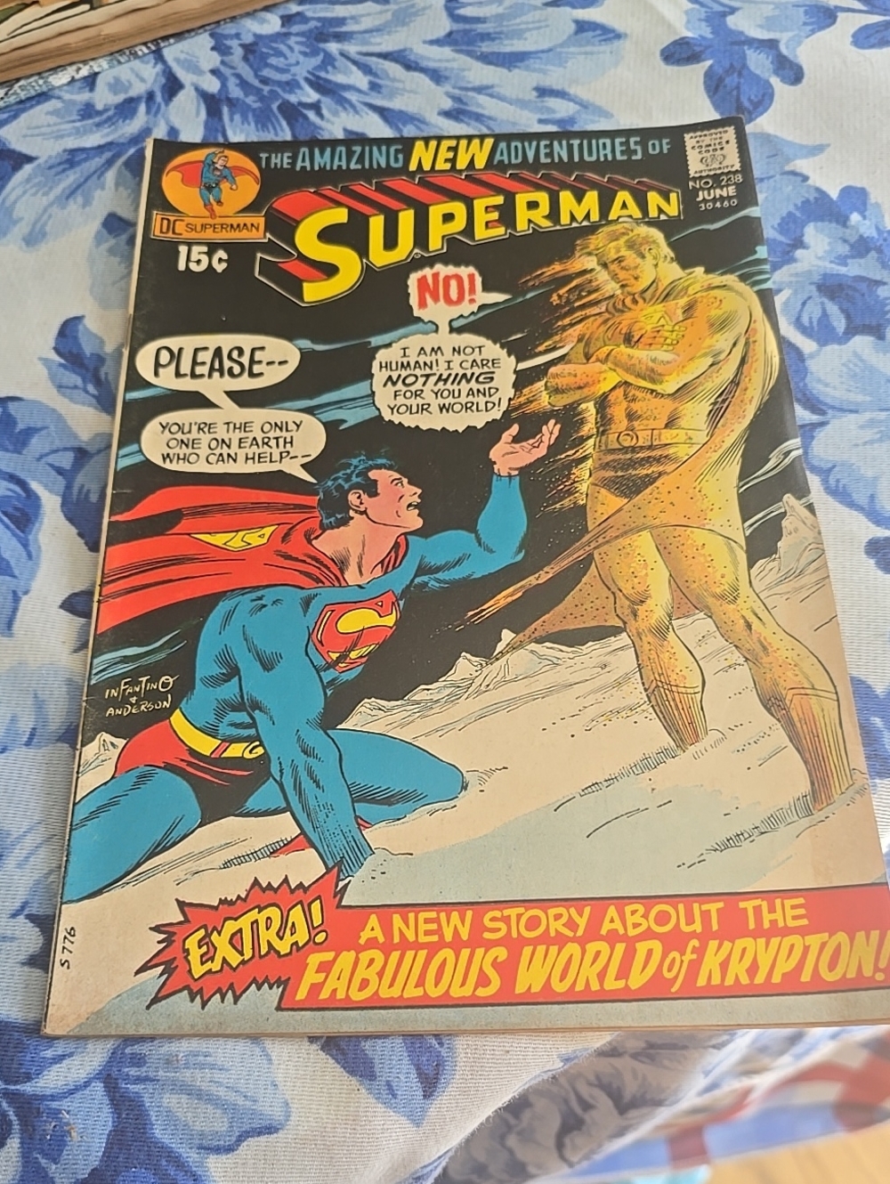 Superman #238 DC Pub 1971 Comic